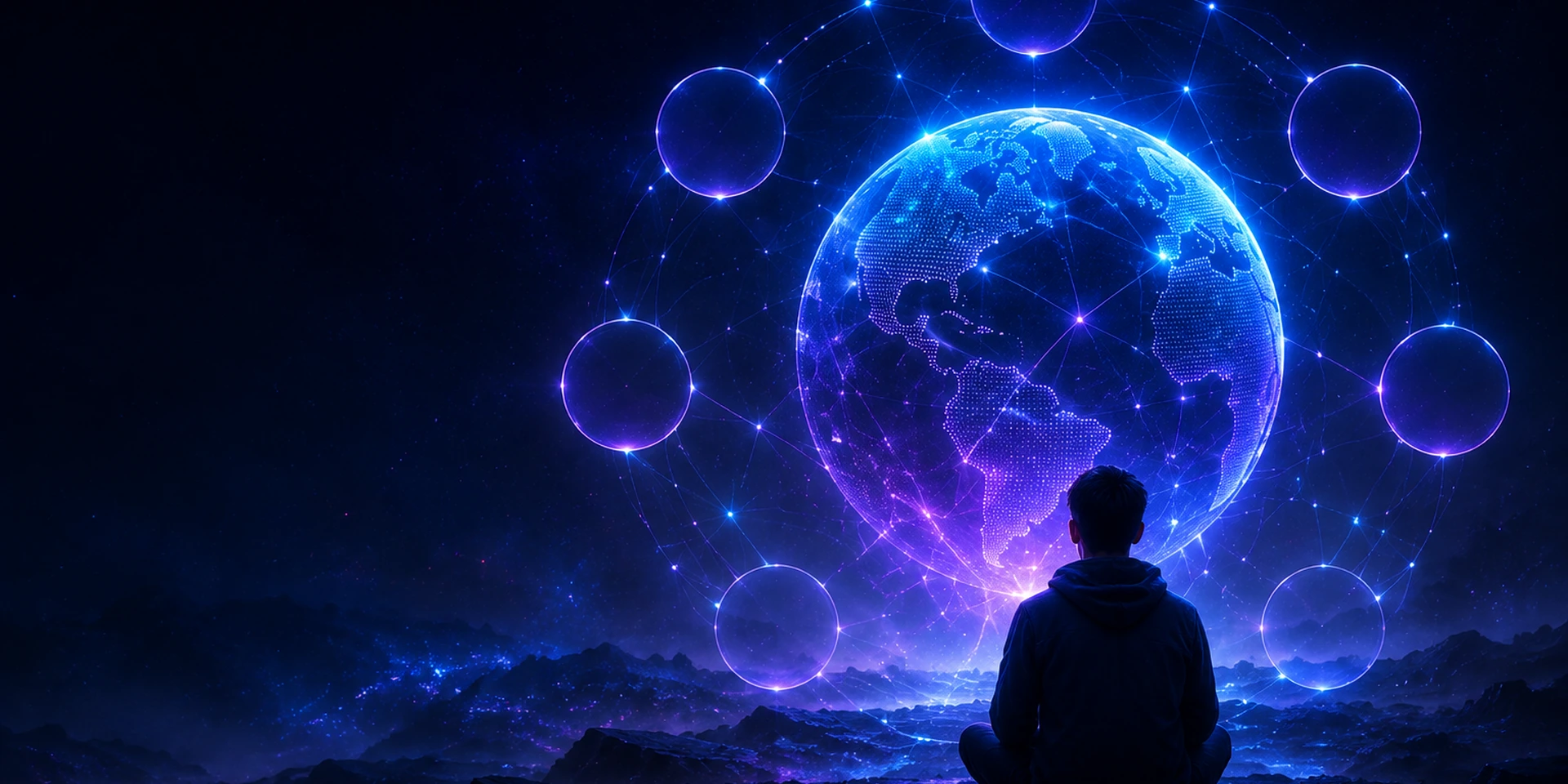 A learner facing a connected ecosystem of possible pathways
